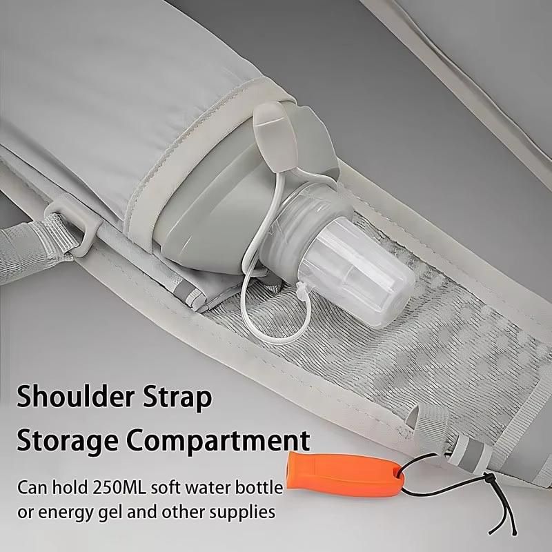 Running Gear Storage - Chaleco de Hidratación Ligero y Reflectante