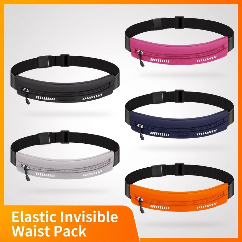Running Gear Storage - Cinturón Invisible Multifuncional para Correr, Hacer