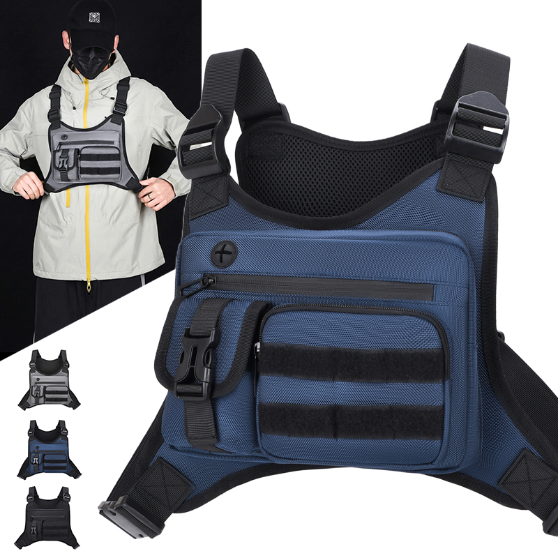 Running Gear Storage - Bolsa Táctica para Pecho, Impermeable, para