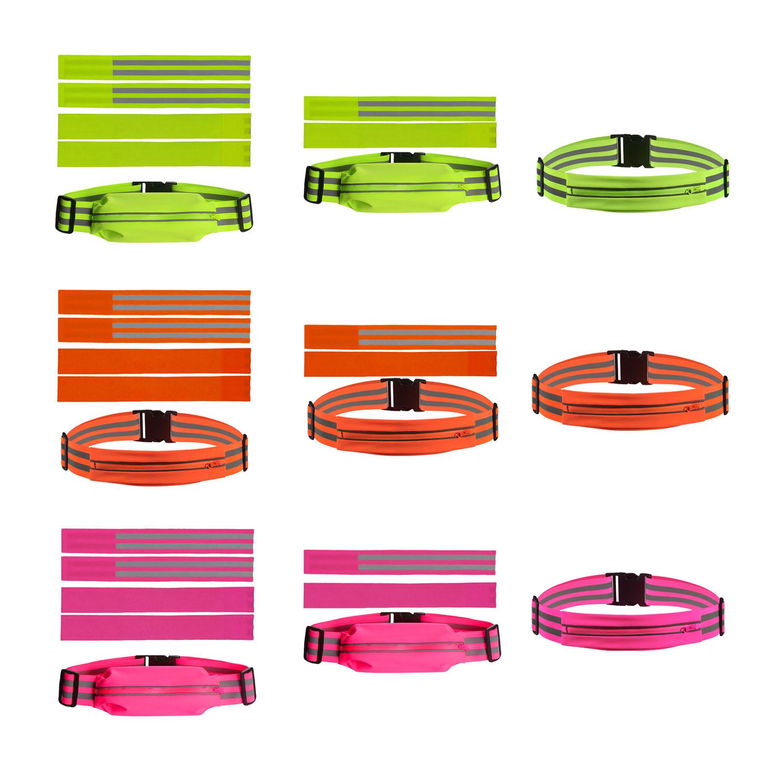 Running Gear Storage - Cinturón de seguridad reflectante ajustable para