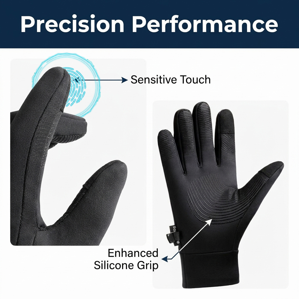 TRALOW Guantes cálidos de invi - Running Gear In Winter reseña y precio