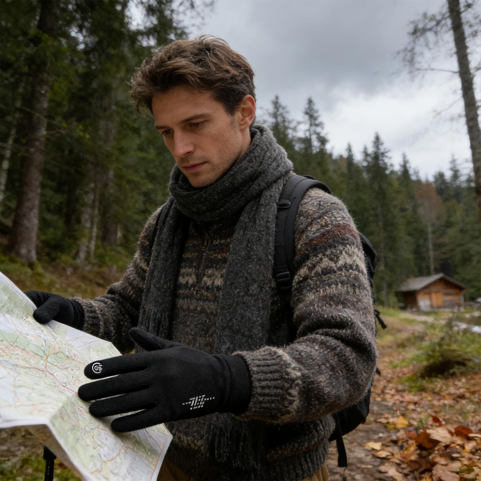Guantes de ciclismo de inviern - Running Gear In Cold Weather reseña y precio