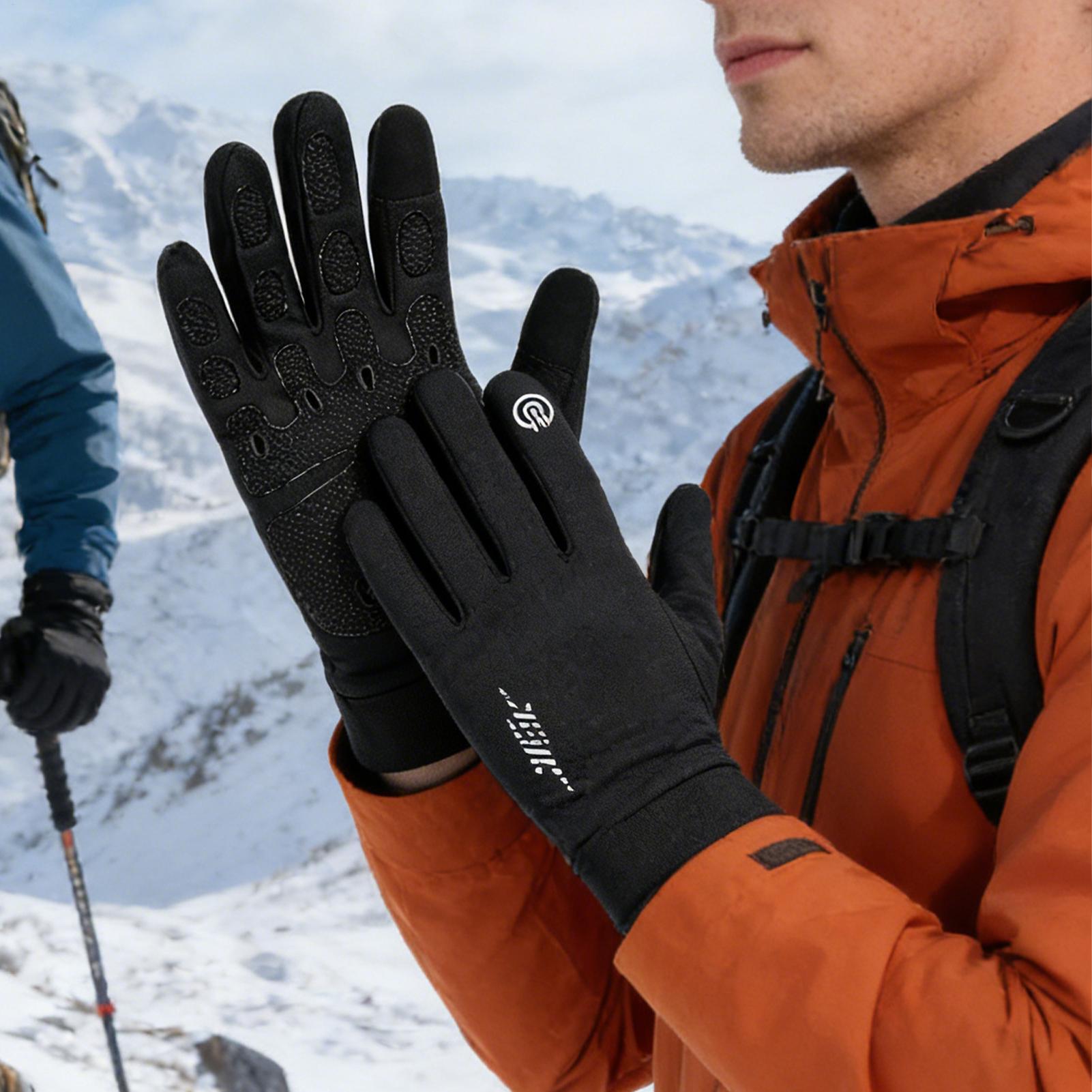 Guantes cálidos para ciclismo, - Running Gear In Cold Weather reseña y precio